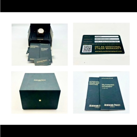 2021 Audemars Piguet Code 11.59 41MM White Dial Leather Strap (15210OR) - Picture 14 of 16